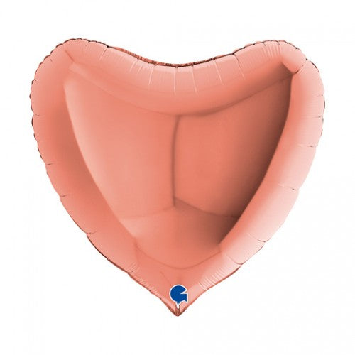 🎈 KIDDY BOX – Ballon Cœu rose gold