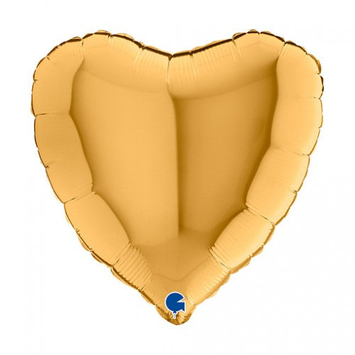 🎈 KIDDY BOX – Ballon Cœur Or