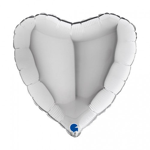 🎈 KIDDY BOX – Ballon Cœur Silver